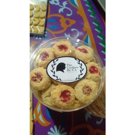 

Thumprint Cookies Strawberry