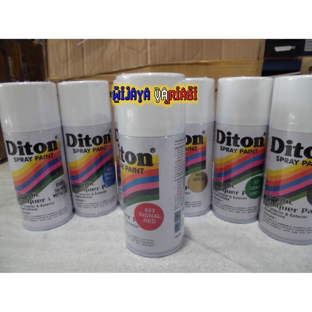 

DITON SPRAY PAINT PYLOX COLOUR 832 RED 150CC
