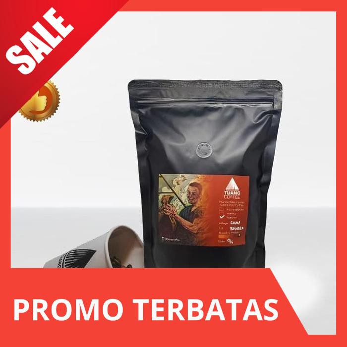 

READY STOCK Premium - Roasted Bean 1kg - Natural Robusta - Flores Manggarai AR231