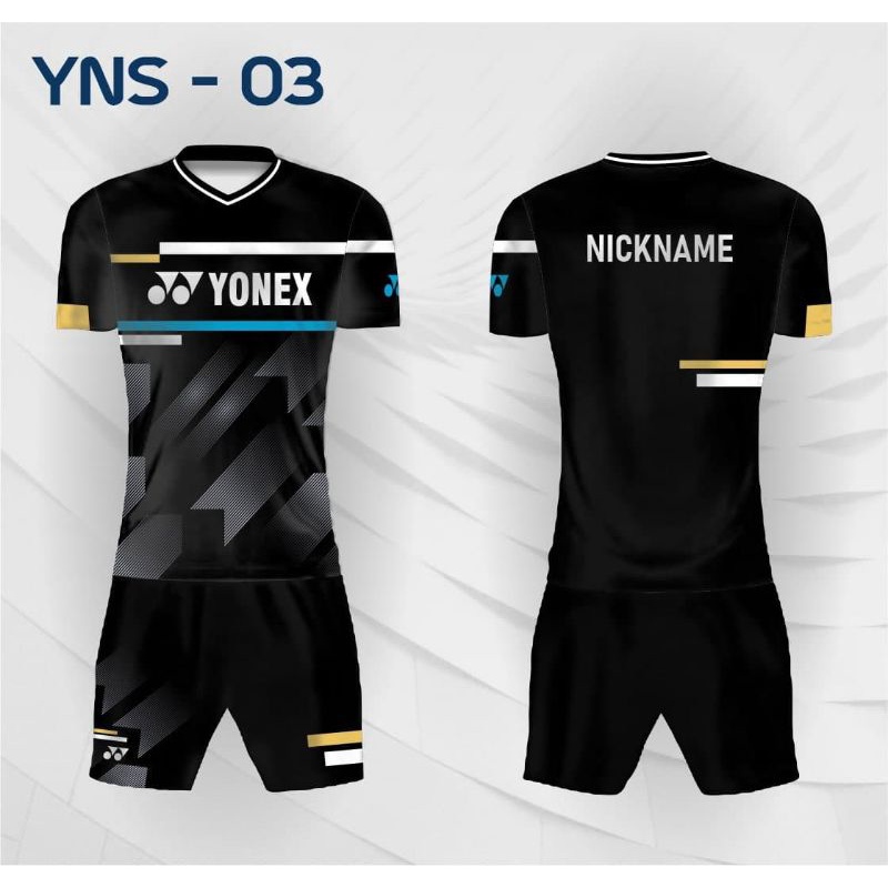 jersey badminton yonex set bulutangkis jersey olahraga setelan