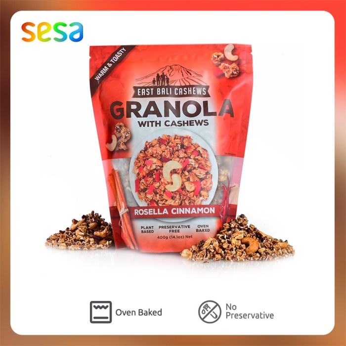 

Jual Granola Rosella Cinnamon Ebc 400 G