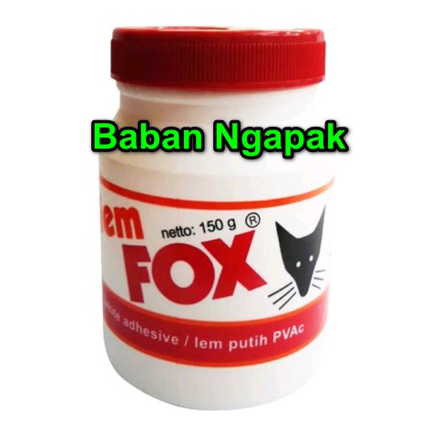 

Lem Putih Fox 150 gr