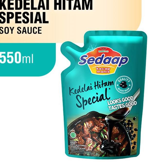 

[PREMIUM PRODUCT] Sedaap Kecap Kedelai Manis Special pouch 550 mL