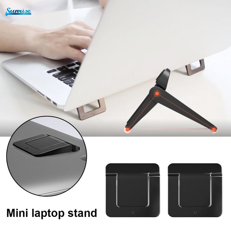 2pcs Stand Holder Laptop / Notebook Mini Portable Universal Bisa Dilipat