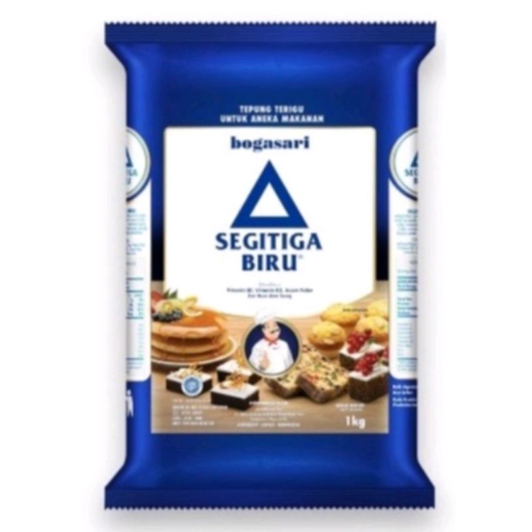 

Tepung terigu segitiga biru premium 1 kg