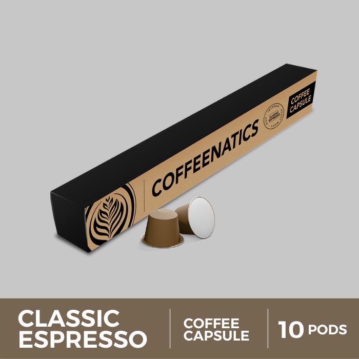 

Classic Espresso Coffee Capsule - Kopi Kapsul | Coffeenatics