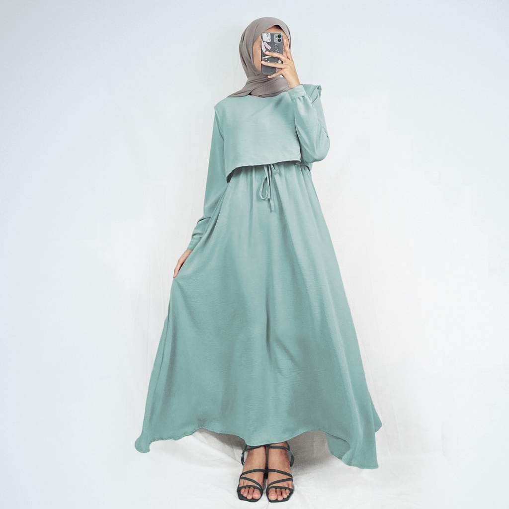 Freya Dress Gamis Muslim Wanita