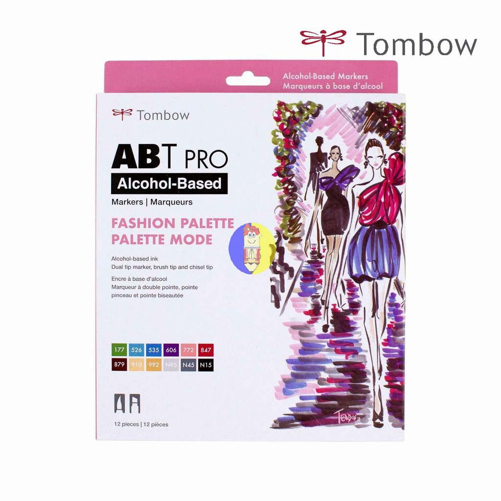 

Tombow dual brush pen ABT PRO Alcohol-Based - Fashion Palette