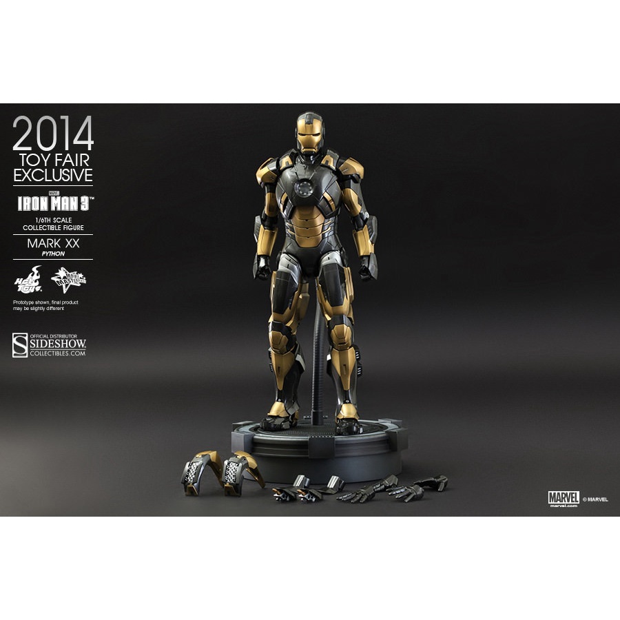 Hot Toys 1/6th Scale Iron Man 3 - Iron Man Mark XX Python