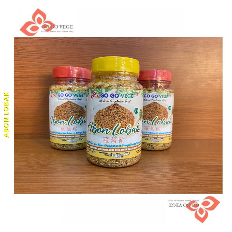 

ABON LOBAK GOGO VEGE || Vegetarian Abon || Abon tabur || abon lobak || 150g