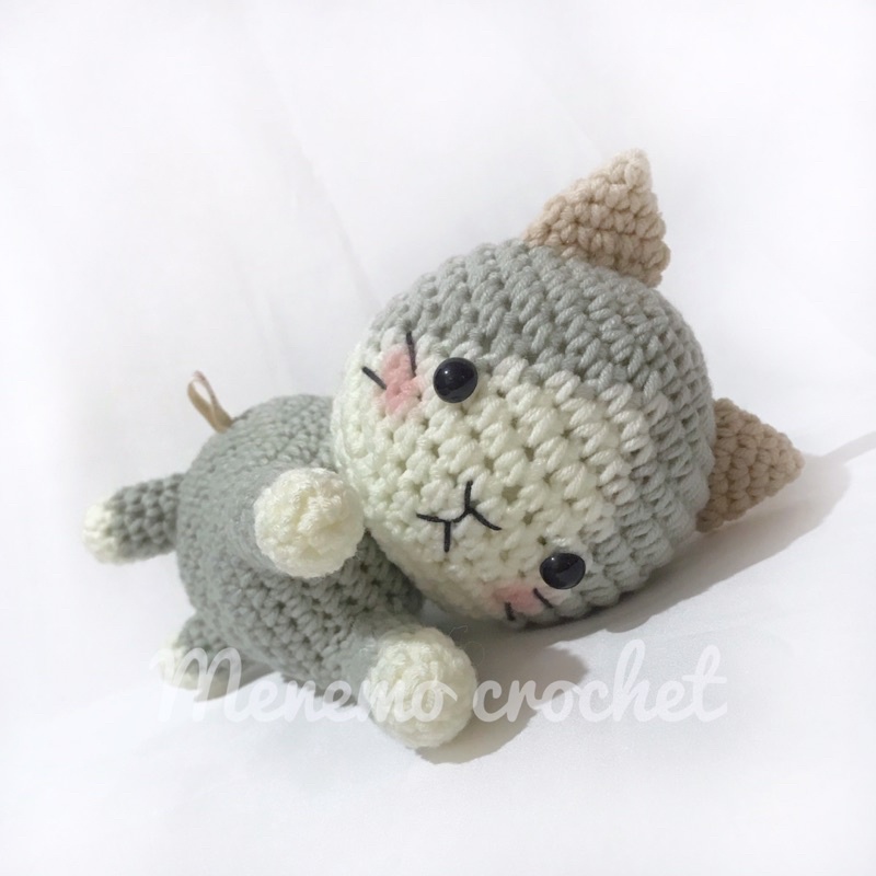 amigurumi cat / boneka rajut kucing / custom boneka rajut