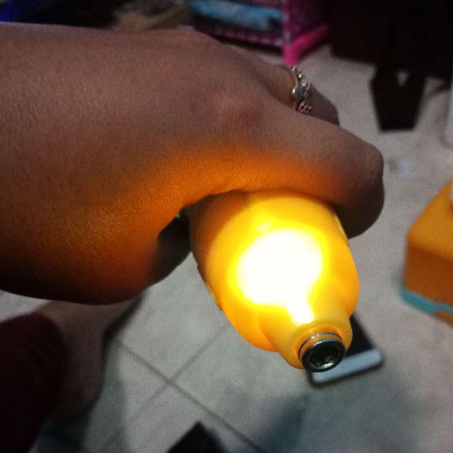 Fisch Mesin Bor Obeng Baterai Cordless Screwdriver