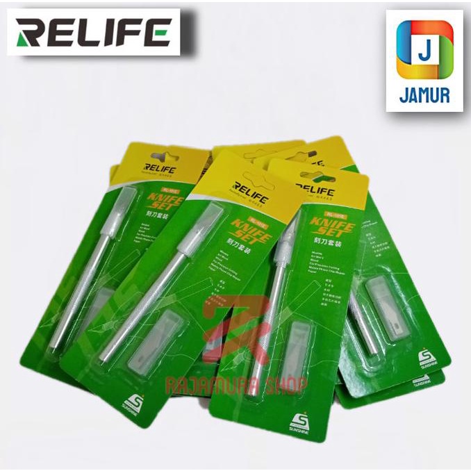 

PISAU UKIR PISAU SERVICE RELIFE ORIGINAL RL-101E CUTTER PEN
