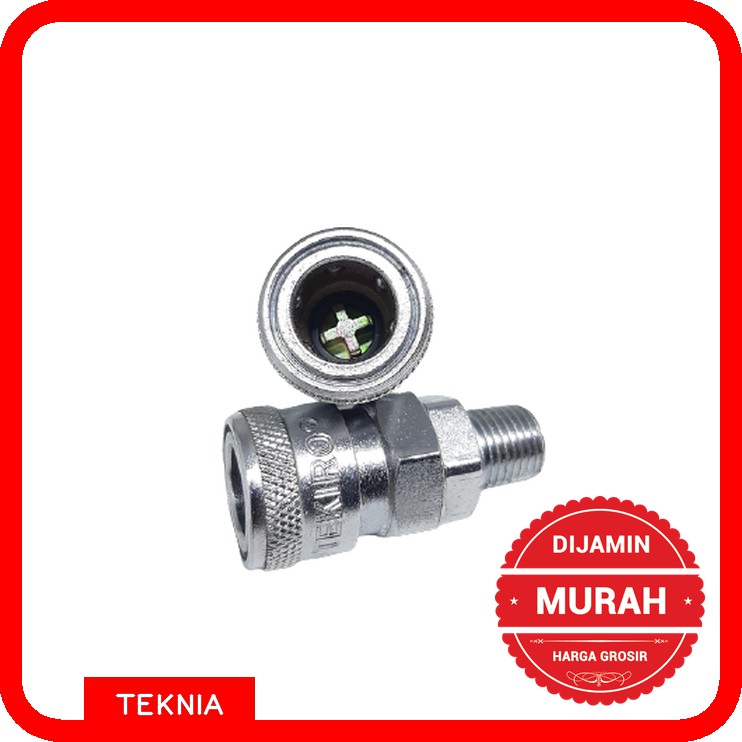 Tekiro Coupler 20 SM - Sambungan Selang Kompresor /Air Kopler 20 SM