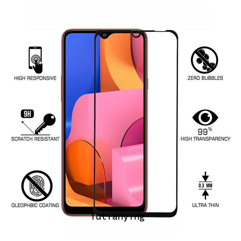 Pelindung Layar Tempered Glass 2 In 1 Untuk Samsung A52 A32 A72 A12 A02S A51 A71 A11 A50 A30S A50S A21S A30 A20 A10 M10 A10S A20S M11