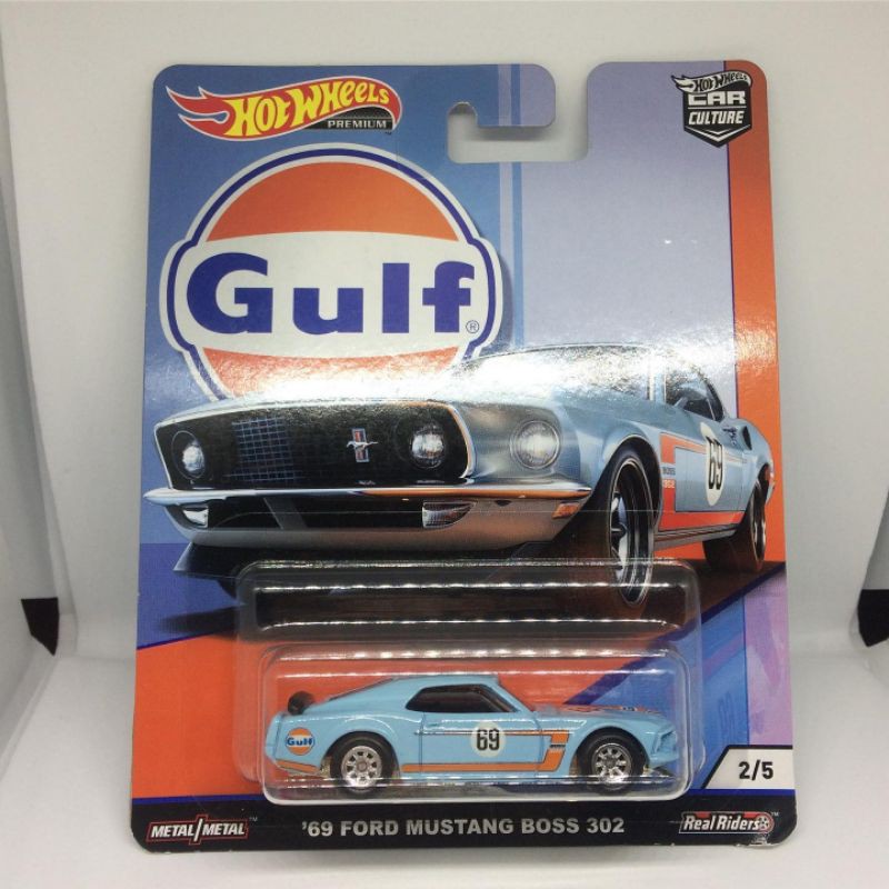 hotwheels 69 ford mustang boss 302 gulf