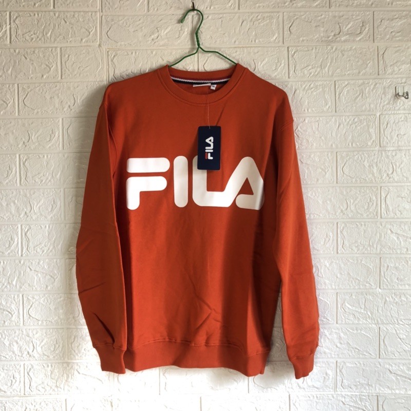 Crewneck Classic Fila Orange