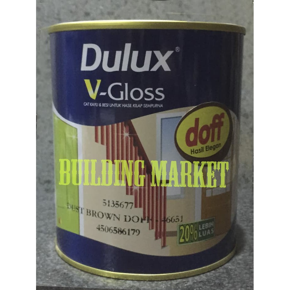

Cat Minyak Kayu Dan Besi Dulux Vdoff 1 Kg