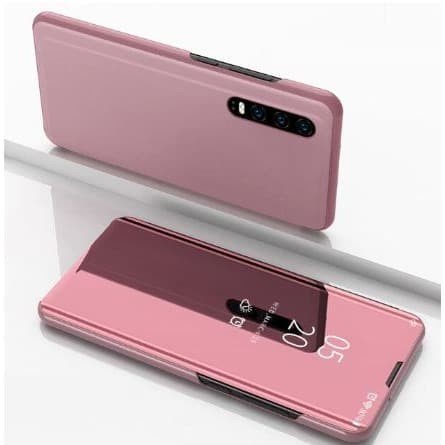 Flip Case Huawei Nova 5T Clear View Standing Mirror Cover