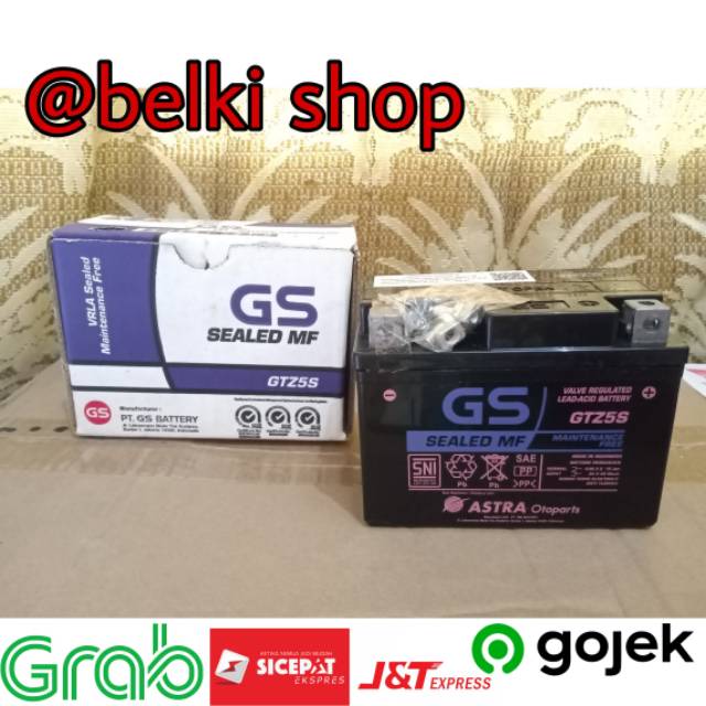 Aki Motor Yamaha Mio Soul,Soul GT,Mio J,Fino GTZ5S GS ORIGINAL ASTRA OTOPARTS MF