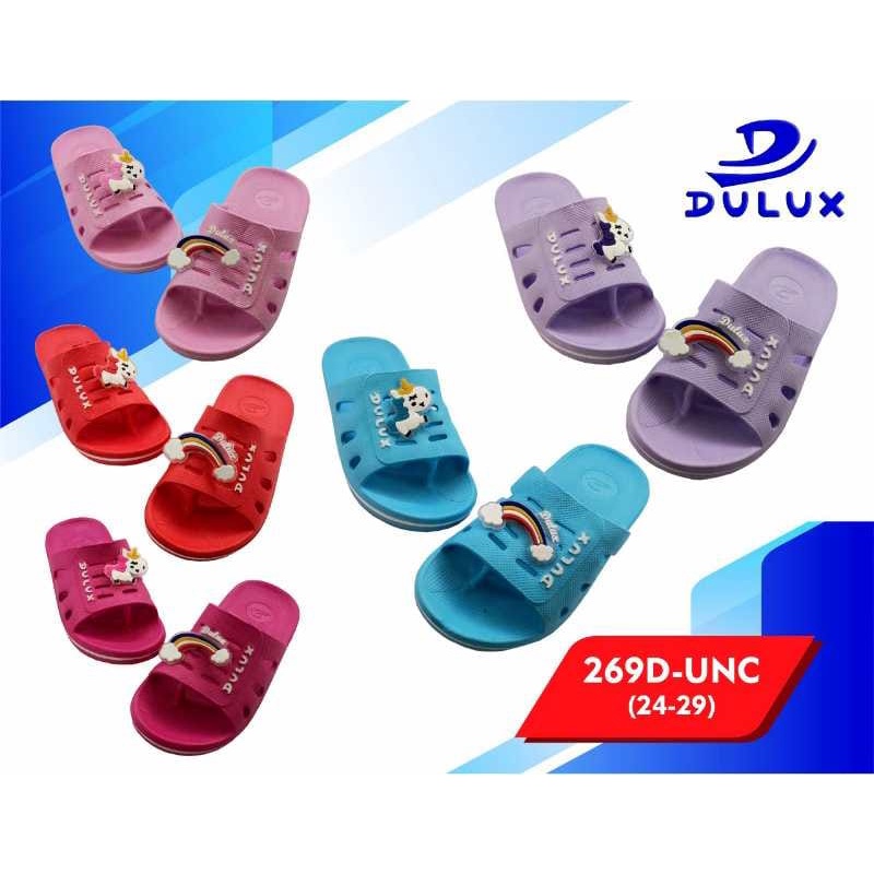 DX-269D-UNC Sandal Kokop Jepit Anak Perempuan Karakter Unicorn Size 24-29