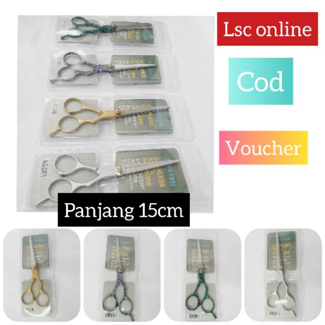 GUNTING STYLISH GUNTING RAMBUT BAGUS STAINLESS STEEL SCISSORS Hair cutting