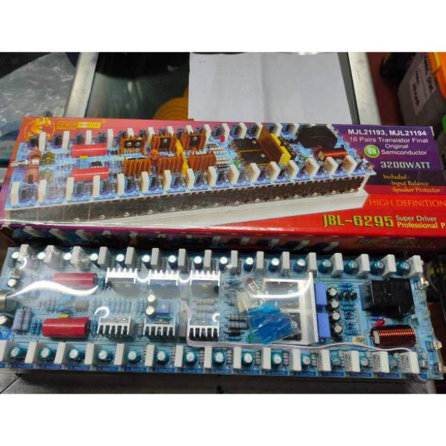 KIT POWER AMPLIFIER JBL 6295 PLUS TR MJL 3200 WATT