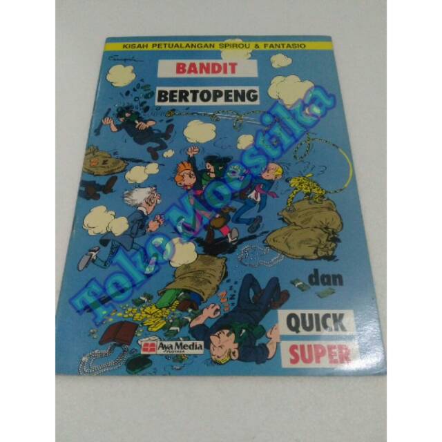 komik spirou - bandit bertopeng