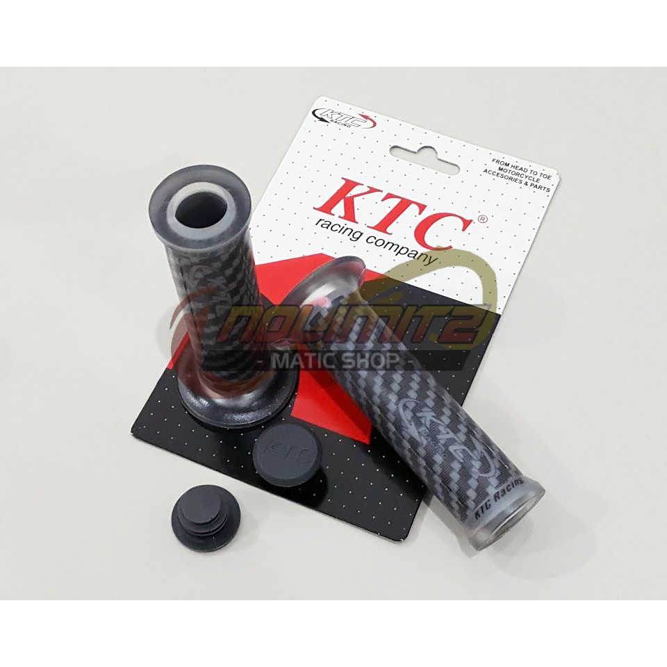 Handgrip / Handfat KTC Kitaco Carbon Model Harris Aerox 155 NMAX Vario XMAX Beat Scoopy PCX