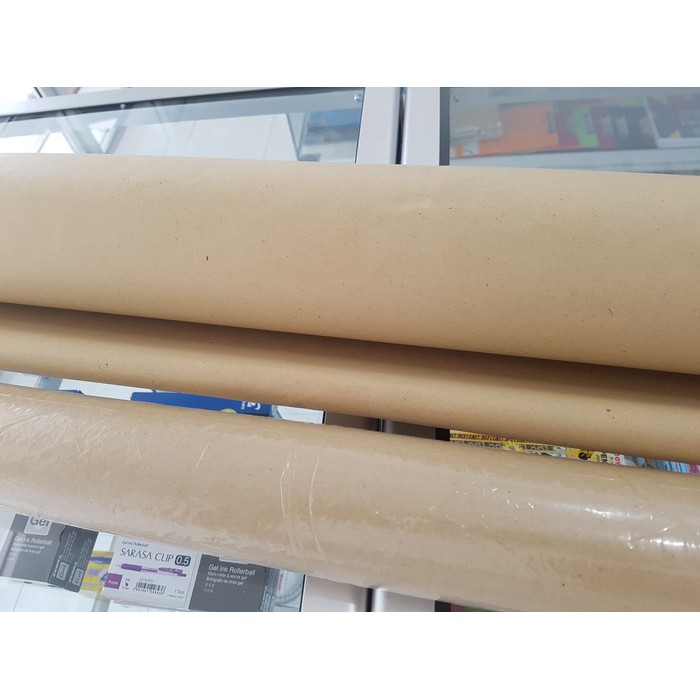 

Jual KERTAS SAMSON / KERTAS COKLAT / KERTAS PACKING / UKURAN 120 x 90 CM Murah