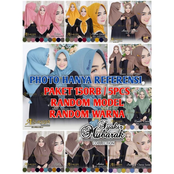 AR-RIZFA PAKET USAHA HIJAB INSTAN