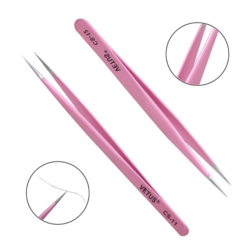 VETUS TWEEZER PINK ORIGINAL PINSET BULUMATA