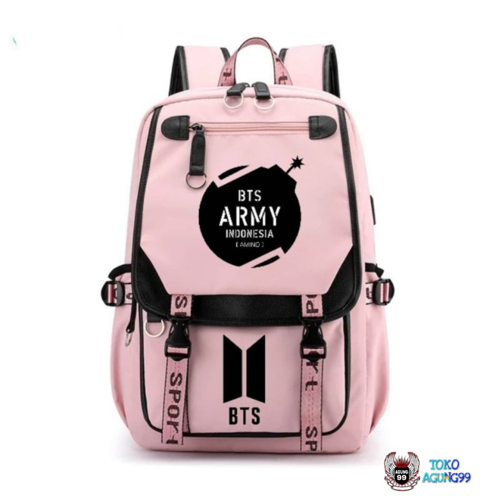 tokoagung99   tas bts army satuan   tas sekolah anak perempuan   ransel anak perempuan   sd   smp  