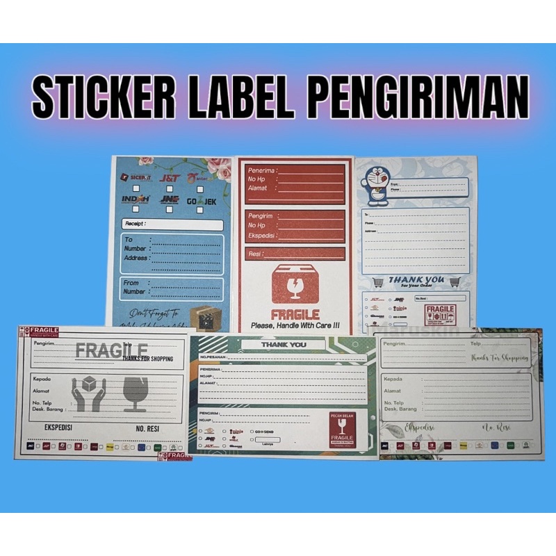 

STIKER LABEL PENGIRIMAN OLSHOP/STIKER LABEL PENGIRIMAN /STIKER PENGIRIMAN OLSHOP