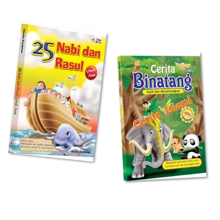 Pakat 2 Buku Anak Best Seller!  25 Nabi Rasul dan Buku Cerita Binatang
