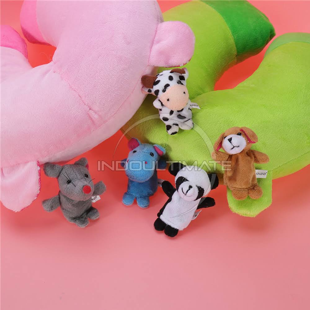 Mainan Boneka Jari Bayi Anak MJ-01 Boneka Jari Binatang Animal Finger Puppets Boneka Dongeng Boneka Cerita Boneka Bayi