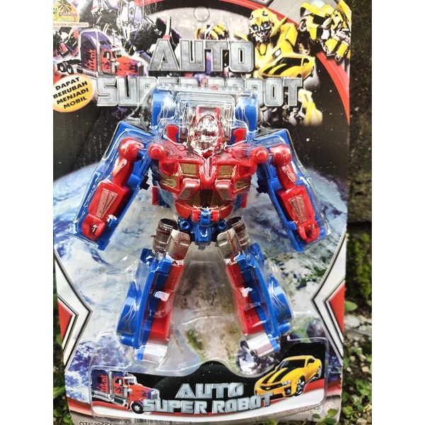 MAINAN ROBOT TRANSFORMER VIRAL / ROBOT BERUBAH MOBIL HKR