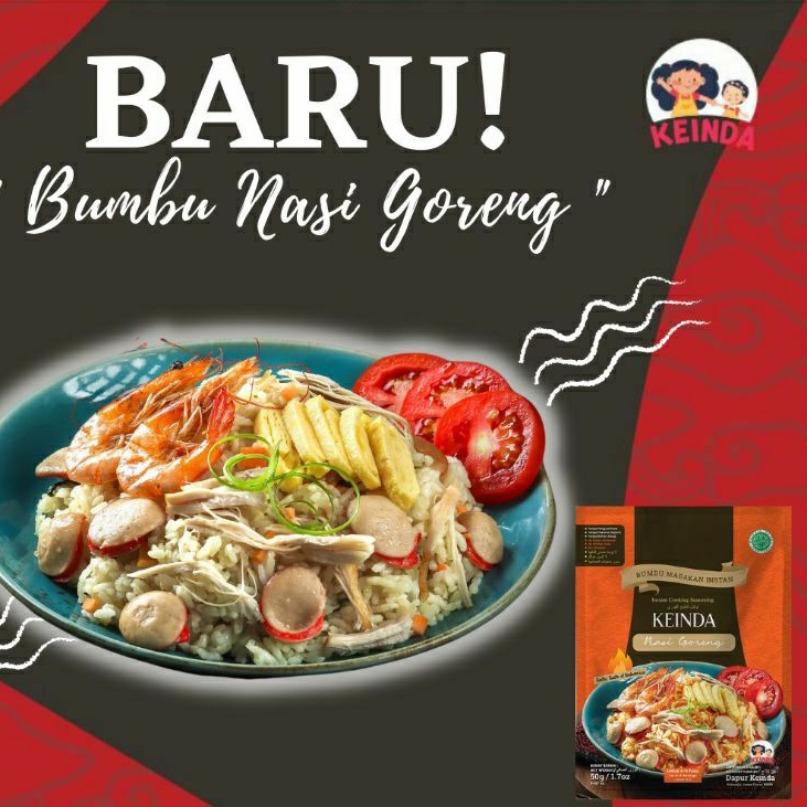 

Keinda bumbu masak instan bumbu nasi goreng 50 gram