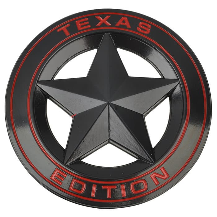 Emblem texas edition black chevrolet chevy captiva trailblazer spark