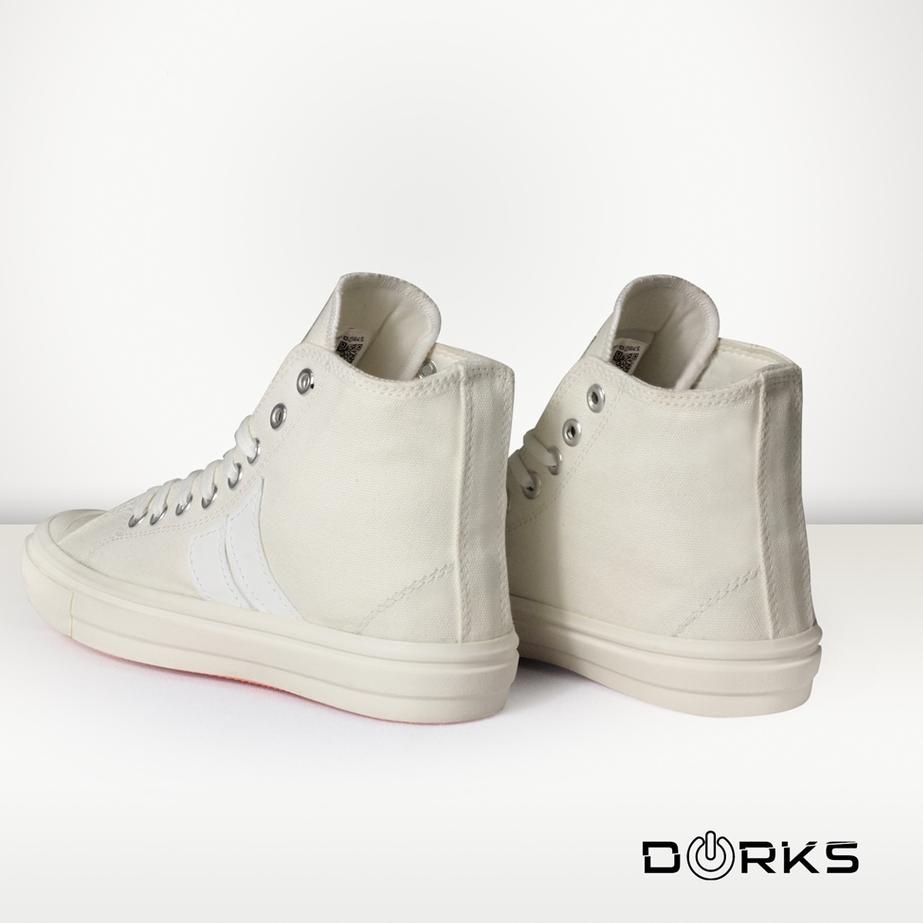 DORKS - Classic High Off White  Sepatu Original | Sepatu Pria | Sepatu Sekolah | Sepatu  레
