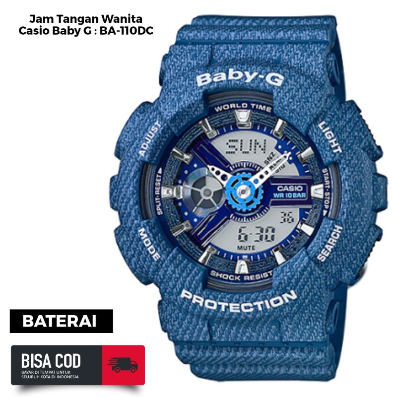 Jam Tangan Wanita Casio Baby G : BA-110DC