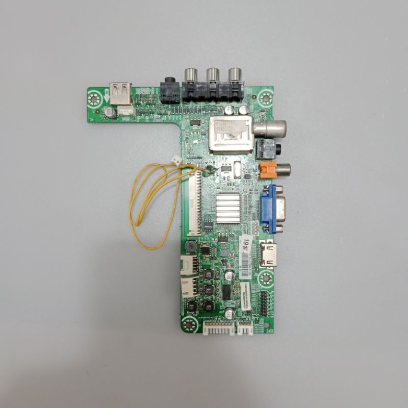 mb tv POLYTRON PLD 40T555 mainboard mesin tv led polytron