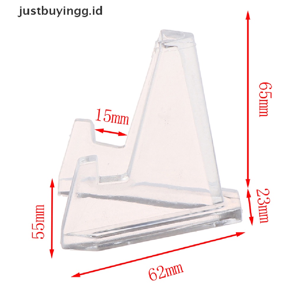 (Justbuyingg.Id) 1pc Stand Display Holder Koin / Medali / Lencana 65mm