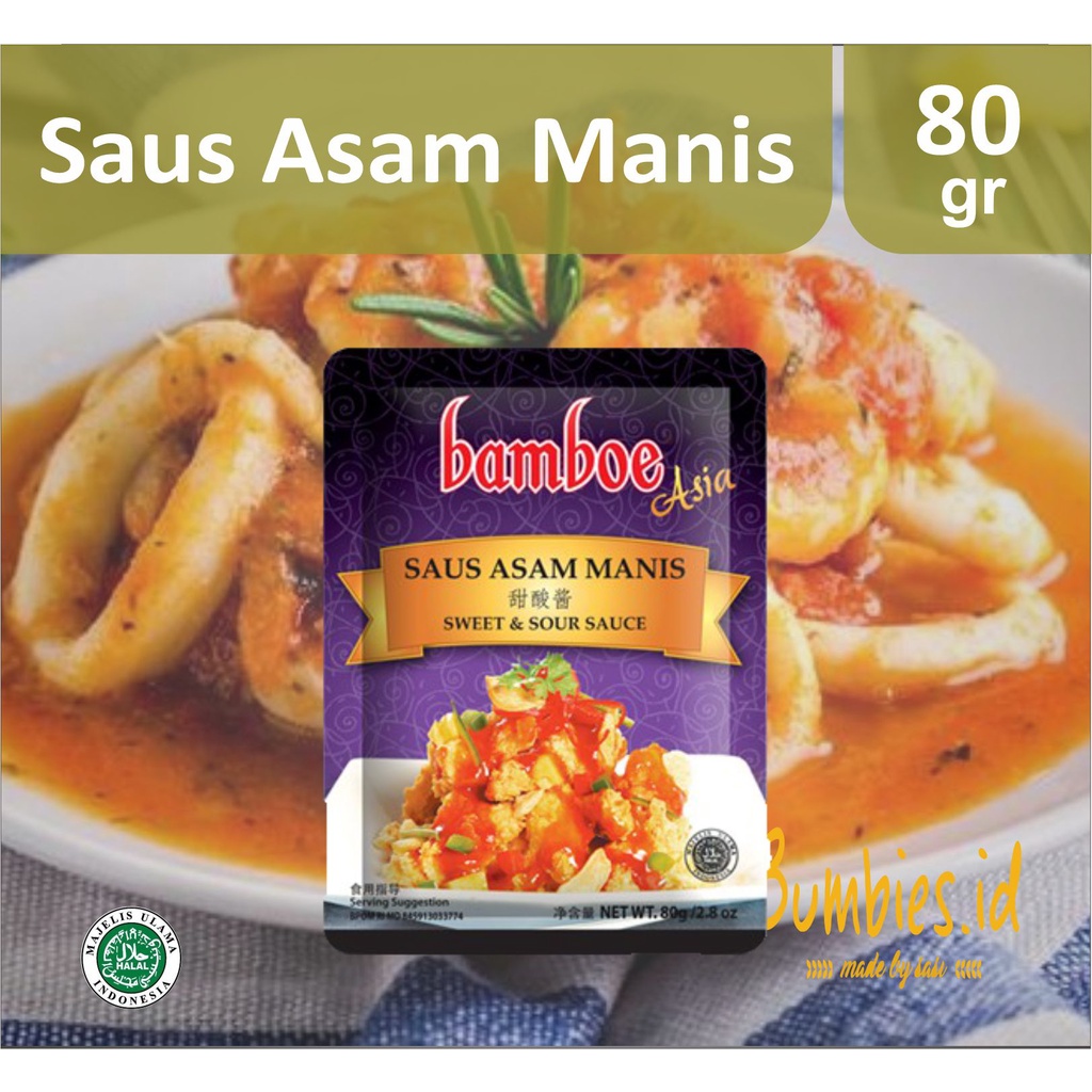 

Bumbu Bamboe Asia Saos Asam Manis | Sweet & Sour Sauce | Saus Asam Manis