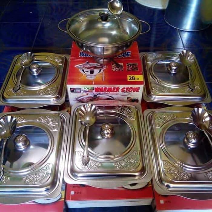 peralatan makan-minum set prasmanan / paket set prasmanan