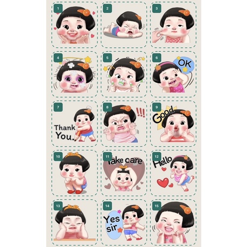 

30 STIKER WHATSAPP MURAH HARGA 10.000