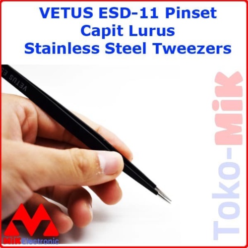 

BIGSALE VETUS ESD-11 PINSET CAPIT LURUS STAINLESS STEEL TWEEZERS part MIK