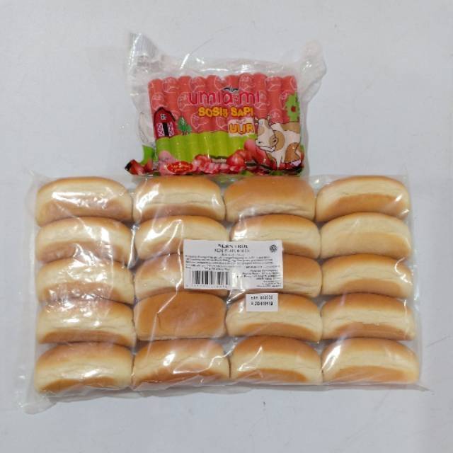 

[PAKET] BERNARDI hotdog mini + sosis [20pc]