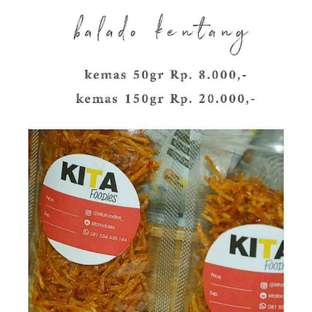 

Kentang balado kentang mustofa