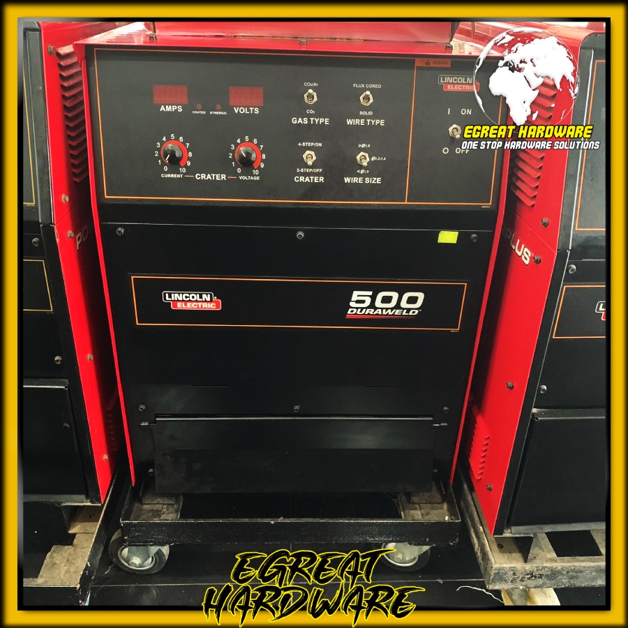 Jual Mesin Las MIG Lincoln Electric Duraweld 500 GMAW FCAW 500A Welding